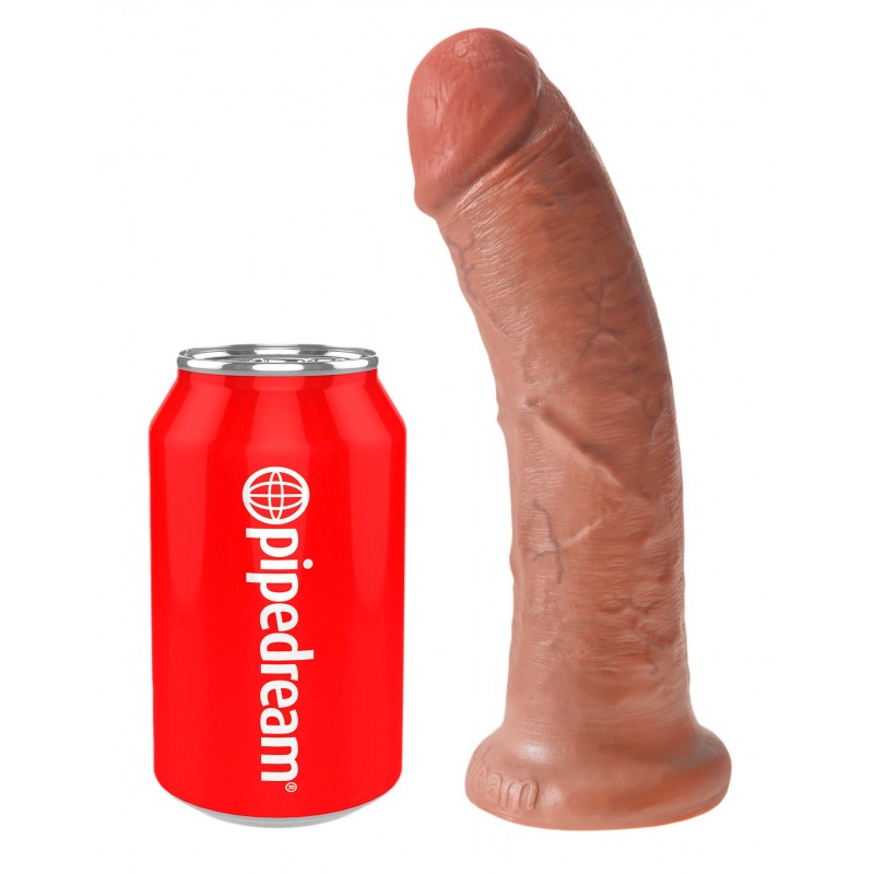 King Cock 8 dildó (20 cm) - fekete 85326 termék bemutató kép