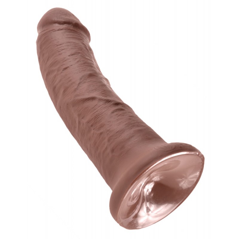 King Cock 8 dildó (20 cm, barna) 64518 termék bemutató kép