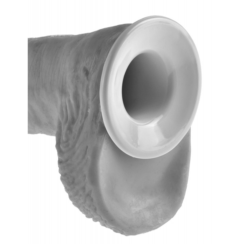 King Cock Strap-on 11 - üreges, felcsatolható dildó hámmal (28cm) 18951 termék bemutató kép