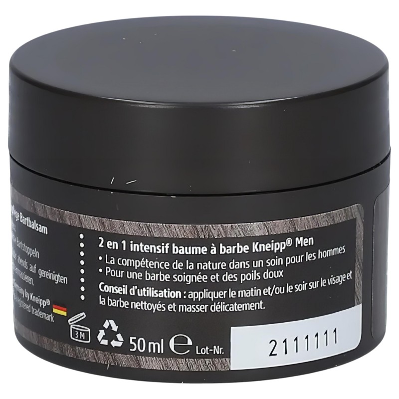 Kneipp MEN - 2in1 Intenzív szakáll ápoló balzsam (50 ml) 129576 termék bemutató kép