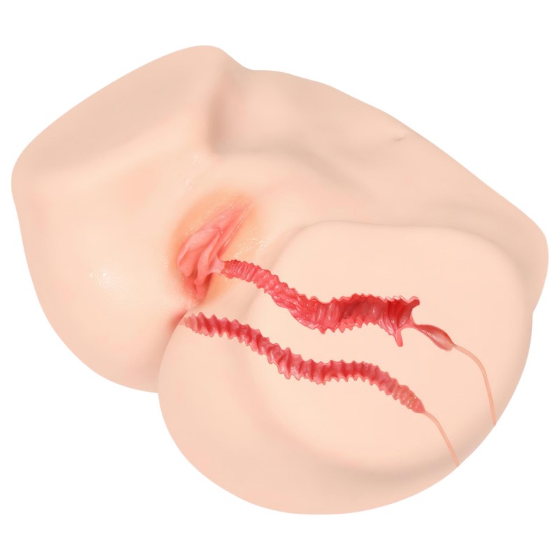 Kokos Vanilla 004 - élethű torzó maszturbátor (natúr) 115944 termék bemutató kép