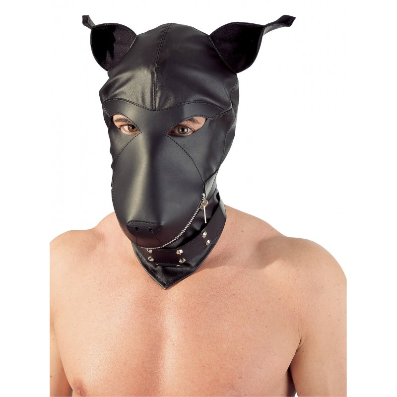 Fetish - Kutya maszk (fekete, S-L) 64885 termék bemutató kép