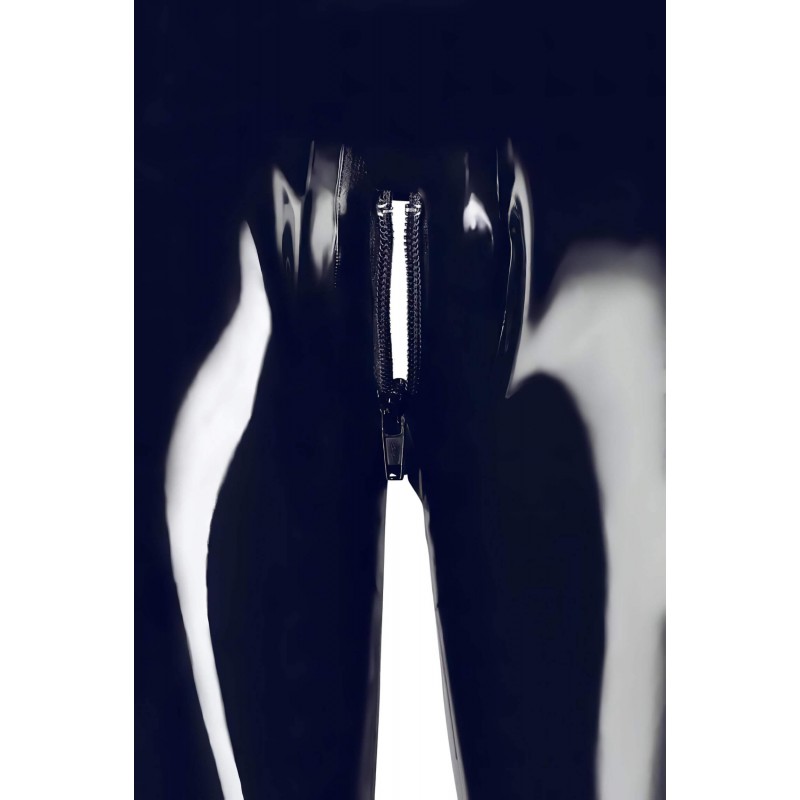 Late X cipzáras leggings (fekete) 135563 termék bemutató kép