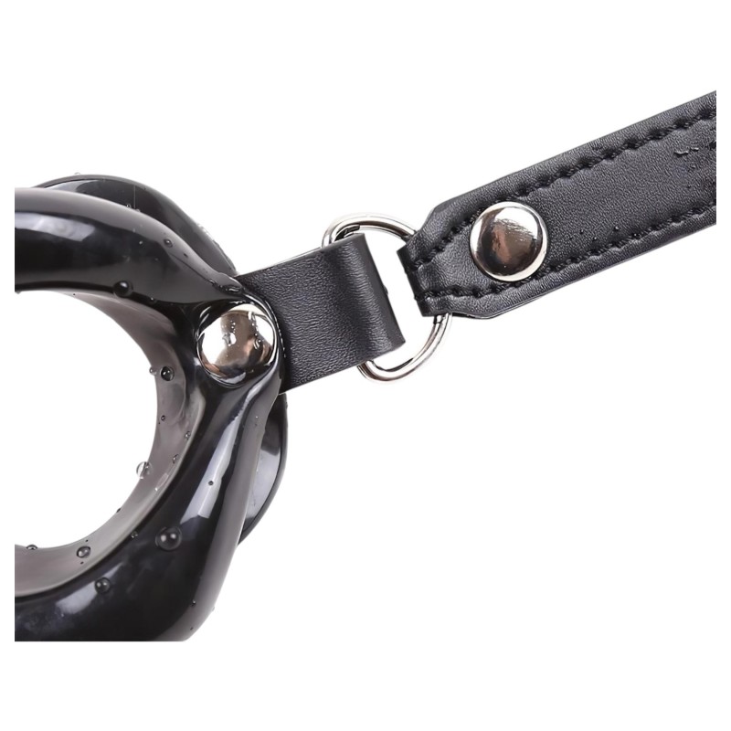 Latetobed - száj formájú szilikon szájpecek (fekete) 120938 termék bemutató kép