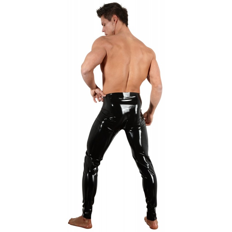 LATEX - cipzáros leggings (fekete) 57866 termék bemutató kép