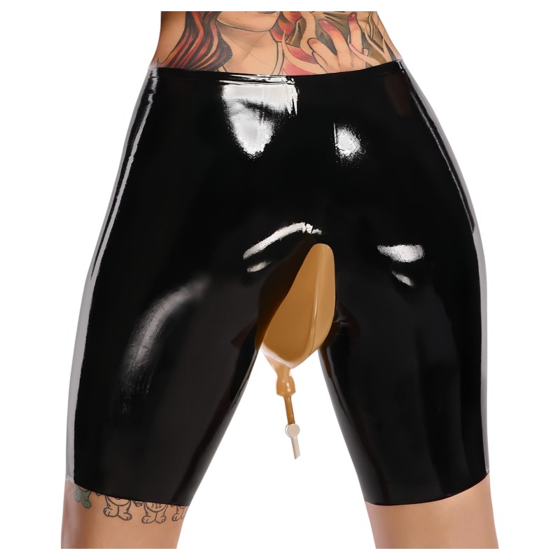 LATEX - pisifogó latex alsó, leeresztő nyílással (fekete) 119003 termék bemutató kép