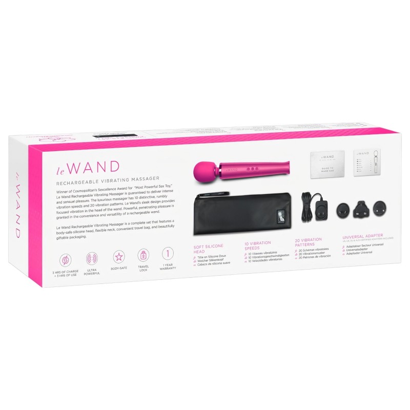 le Wand - akkus masszírozó vibrátor (pink) 163114 termék bemutató kép
