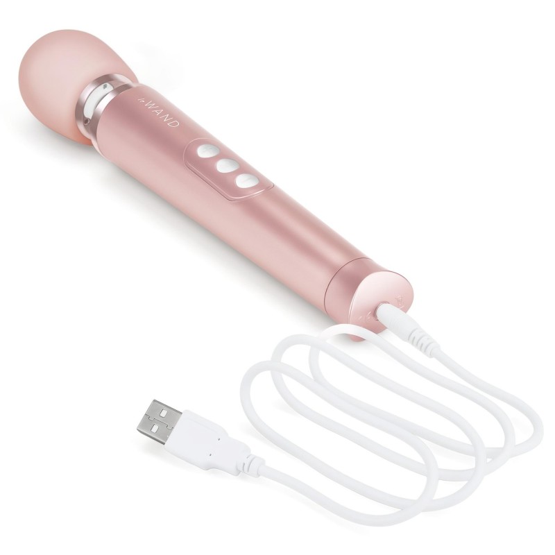 le WAND Petite - prémium akkus masszírozó vibrátor (Rose Gold) 158091 termék bemutató kép