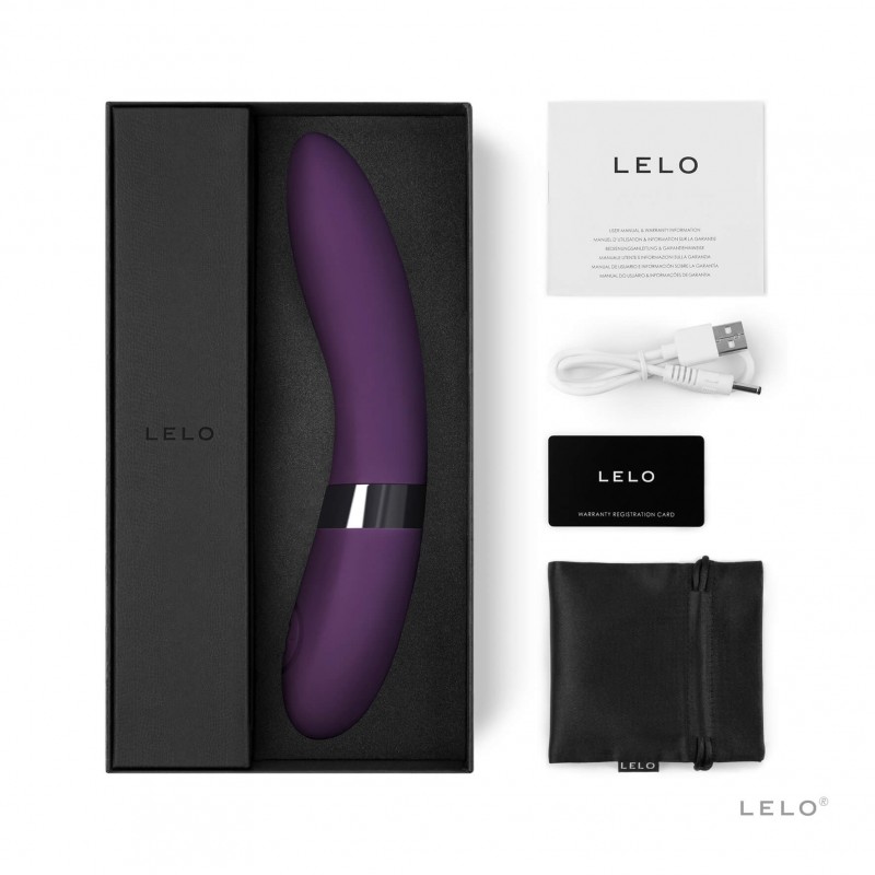 LELO Elise 2- deluxe vibrátor (lila) 16739 termék bemutató kép