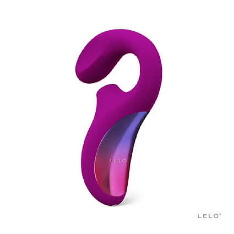 LELO Enigma - akkus, vízálló, 2in1 G-pont vibrátor (lila) 42696 termék bemutató kép
