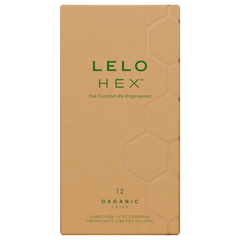 LELO Hex Organic - potencia óvszer (12 db) 134179 termék bemutató kép