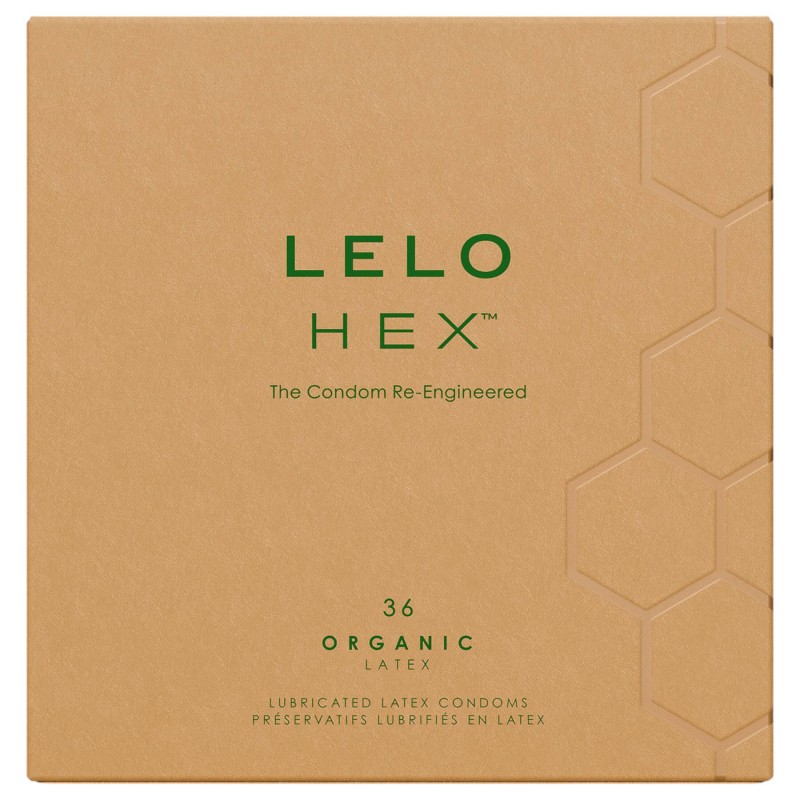 LELO Hex Organic - potencia óvszer (36 db) 134184 termék bemutató kép