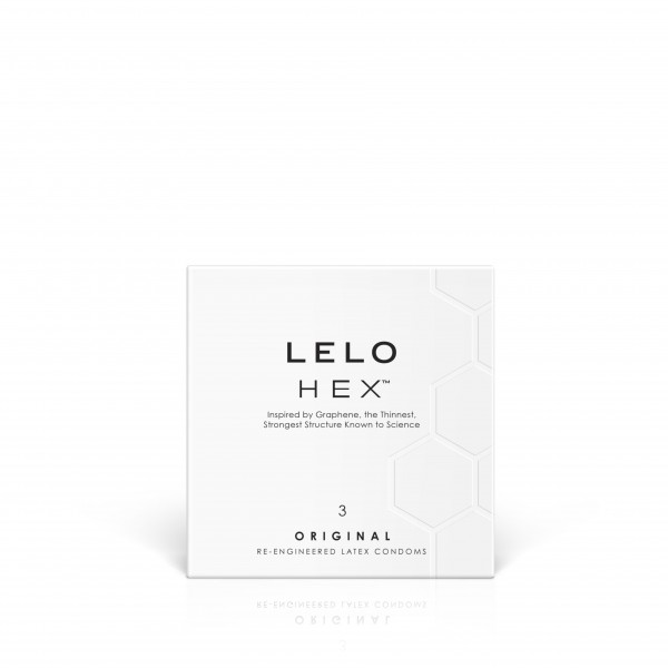 LELO Hex Original - luxus óvszer (3db)