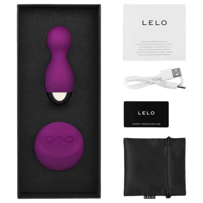 LELO Hula - forgó vibrációs tojás (lila) 109292 termék bemutató kép