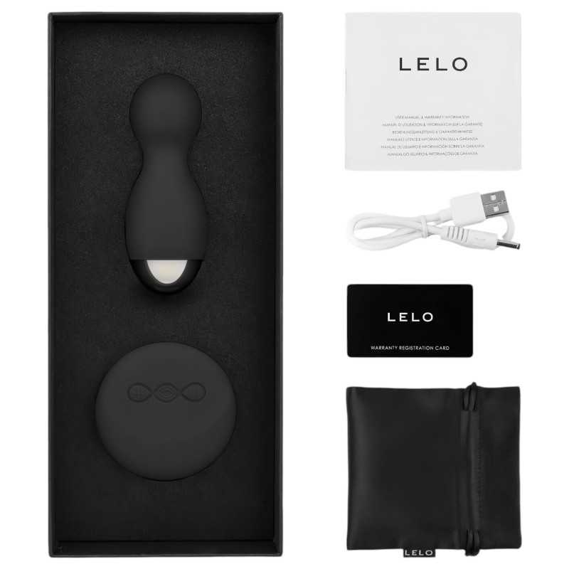 LELO Hula - forgó vibrotojás (fekete) 155355 termék bemutató kép