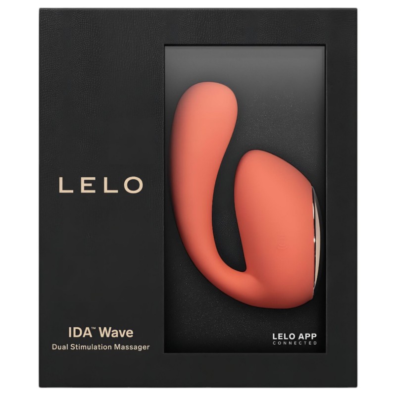LELO Ida Wave – App-vezérelt rezgő-forgó vibrátor (korall) 137810 termék bemutató kép