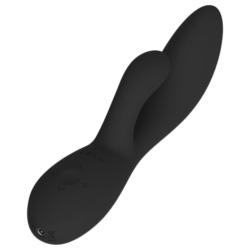 LELO INA Thrust - lökő vibrátor csiklókarral (fekete) 167061 termék bemutató kép