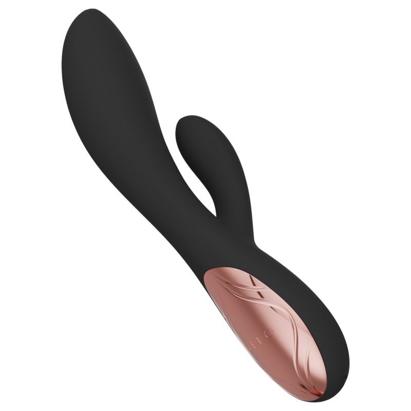 LELO INA Thrust - lökő vibrátor csiklókarral (fekete) 167063 termék bemutató kép