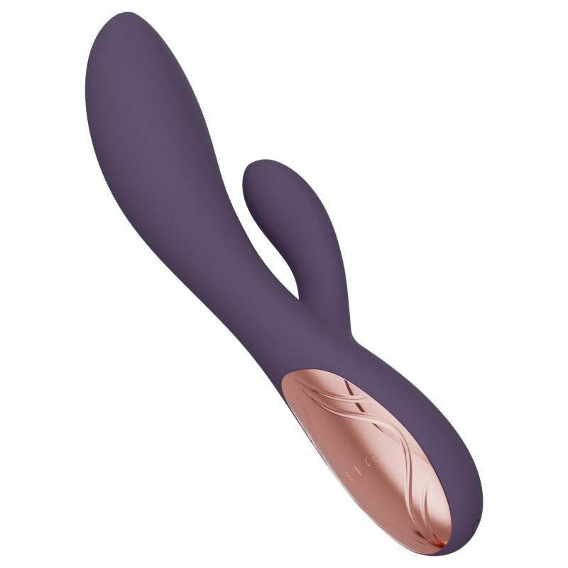 LELO INA Thrust - lökő vibrátor csiklókarral (lila) 167074 termék bemutató kép