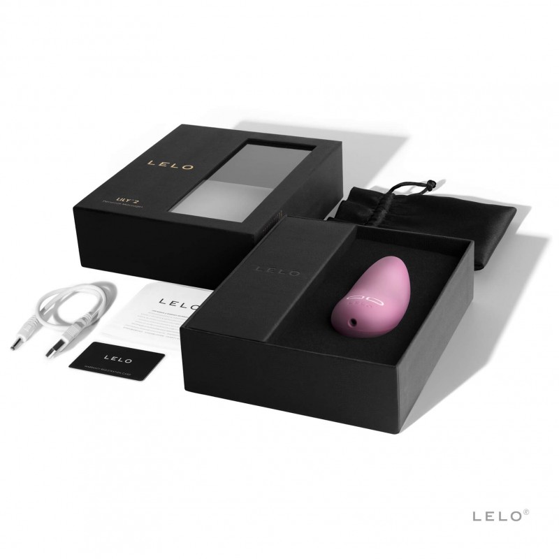 LELO Lily 2 - vízálló csiklóvibrátor (halvány pink) 16545 termék bemutató kép