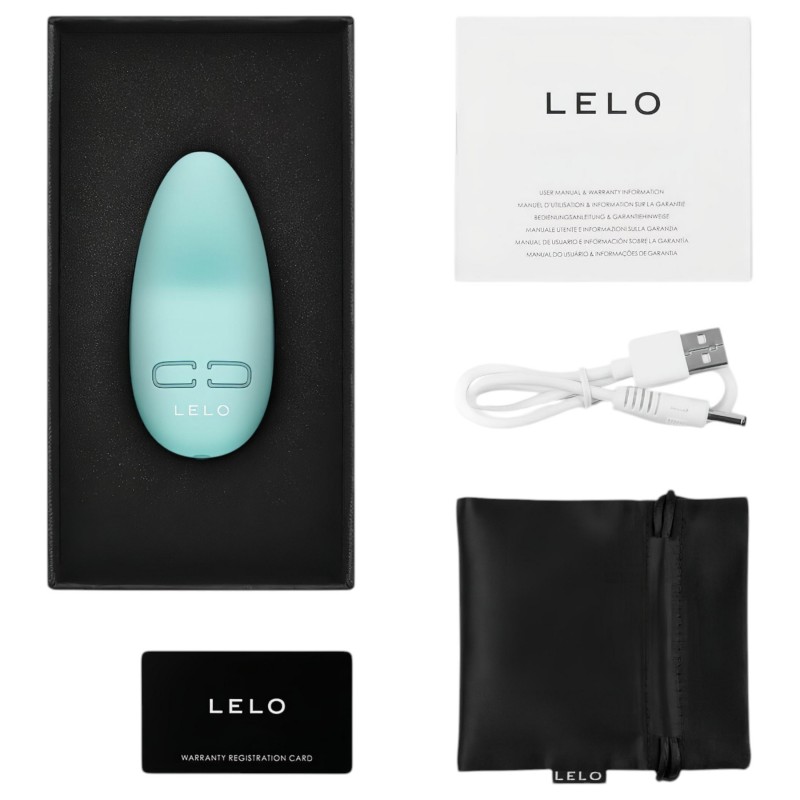 LELO Lily 3 - akkus, vízálló csiklóizgató vibrátor (zöld) 159955 termék bemutató kép