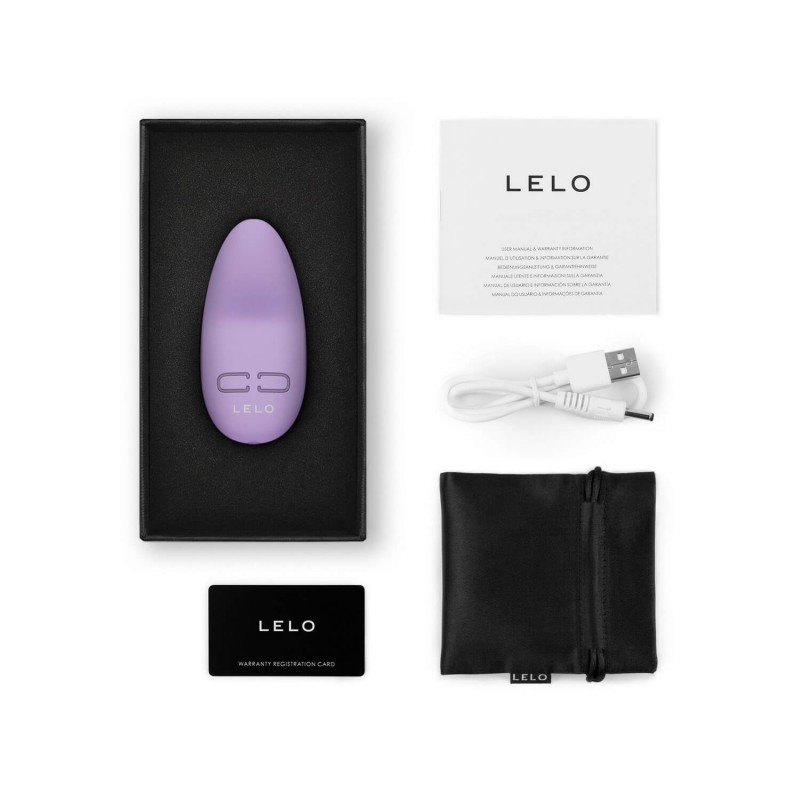 LELO Lily 3 - akkus, vízálló csikló vibrátor (lila) 77121 termék bemutató kép