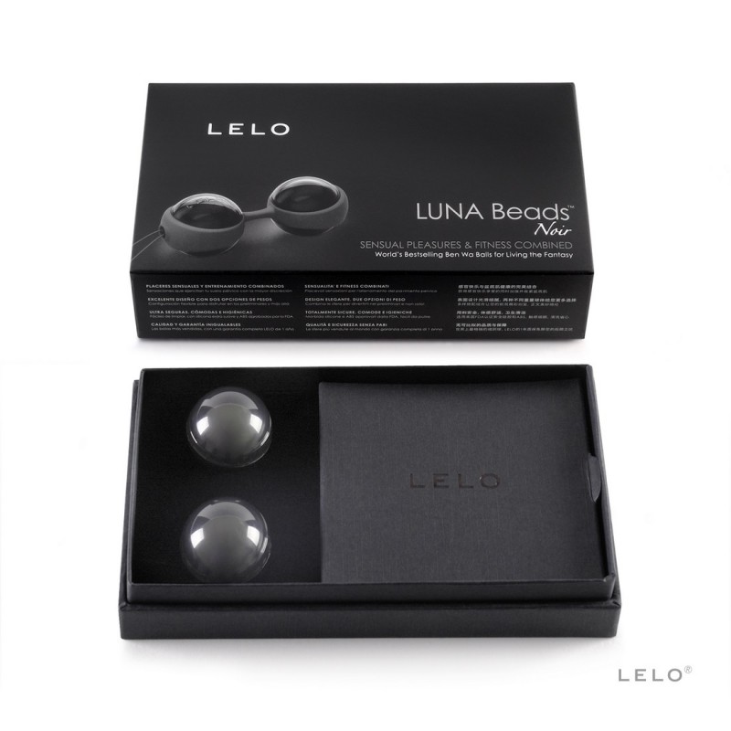 LELO Luna Noir- variálható gésagolyók 16574 termék bemutató kép
