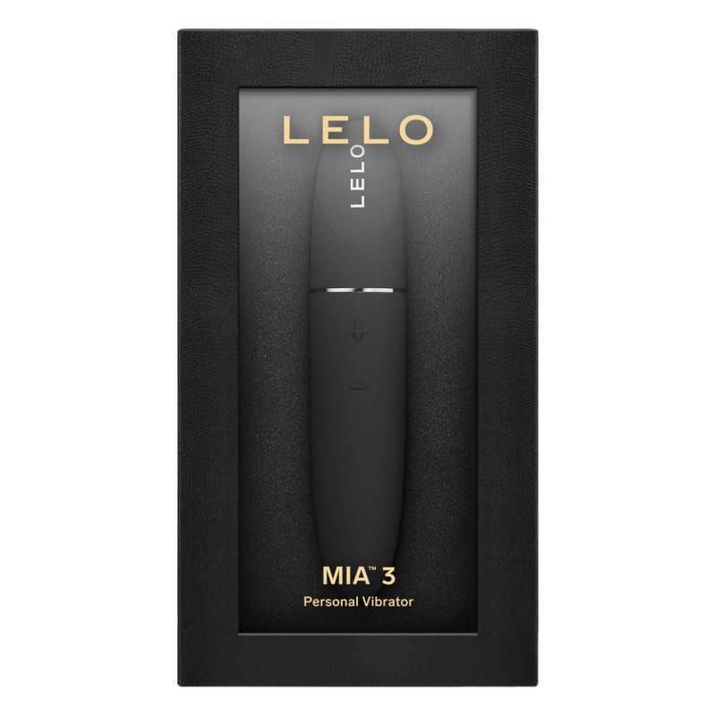 LELO Mia 3 - utazó rúzs vibrátor (fekete) 94671 termék bemutató kép