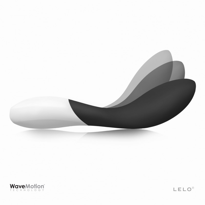 LELO Mona Wave - vízálló G-pont vibrátor (fekete) 11471 termék bemutató kép