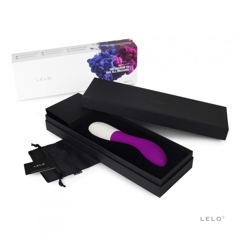 LELO Mona Wave - vízálló G-pont vibrátor (lila) 8341 termék bemutató kép