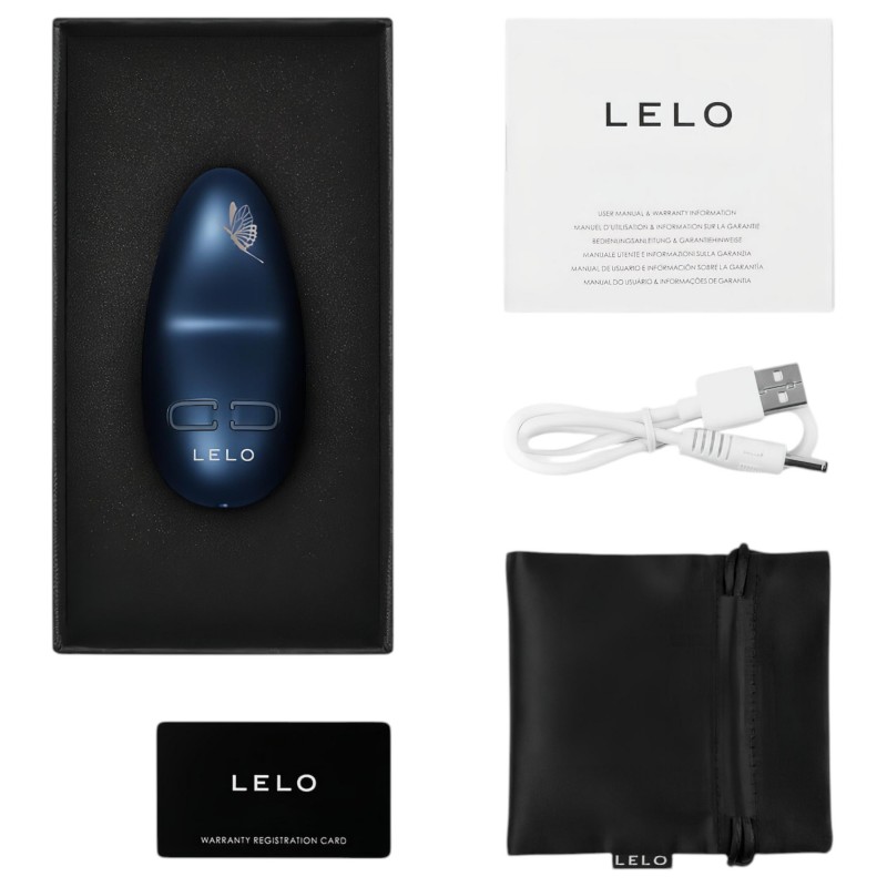 LELO Nea 3 - akkus, vízálló csiklóizgató vibrátor (kék) 156810 termék bemutató kép