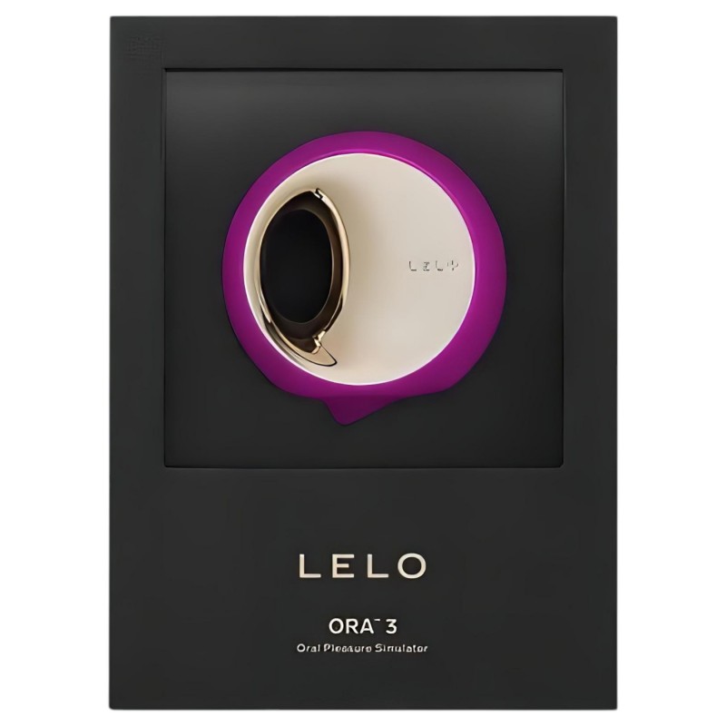 LELO Ora 3 - orálszex szimulátor és csiklóizgató vibrátor (lila) 158250 termék bemutató kép