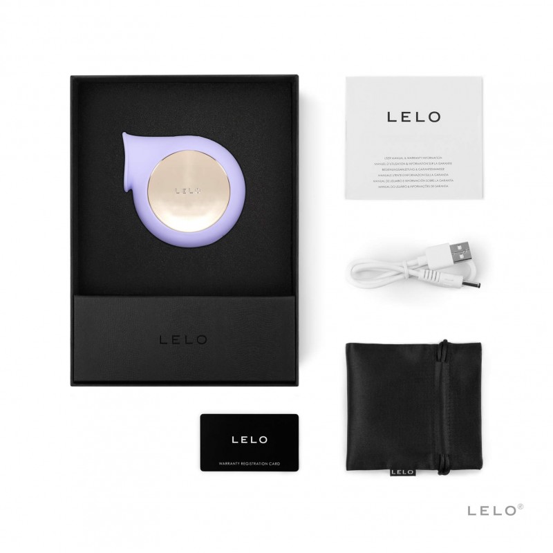 LELO Sila - vízálló, hanghullámos csiklóvibrátor (lila) 76892 termék bemutató kép