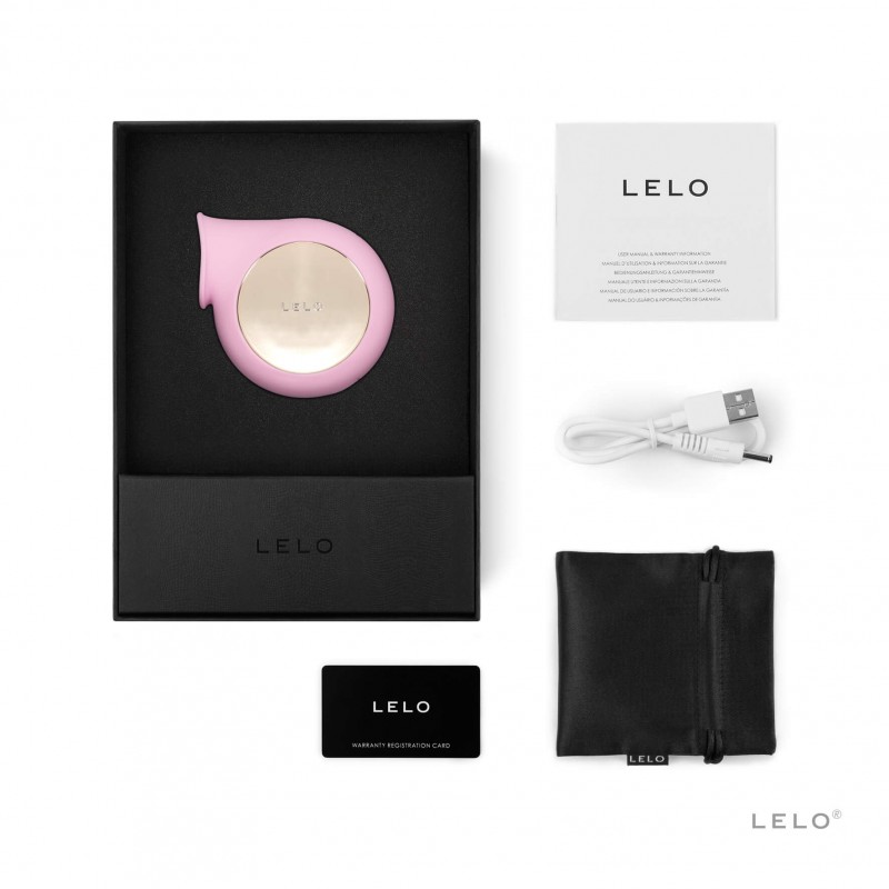 LELO Sila - vízálló, hanghullámos csiklóvibrátor (pink) 76895 termék bemutató kép