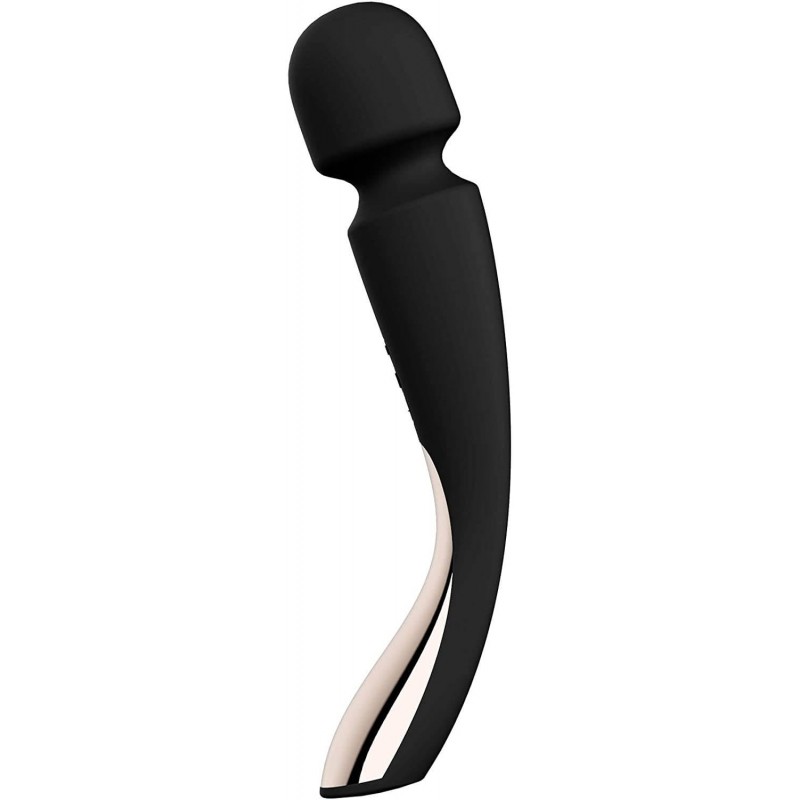 LELO Smart Wand 2 - nagy - akkus, masszírozó vibrátor (fekete) 40861 termék bemutató kép