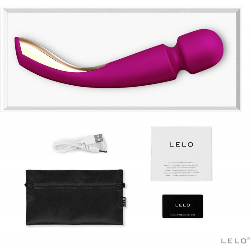 LELO Smart Wand 2 - nagy - akkus, masszírozó vibrátor (lila) 40868 termék bemutató kép