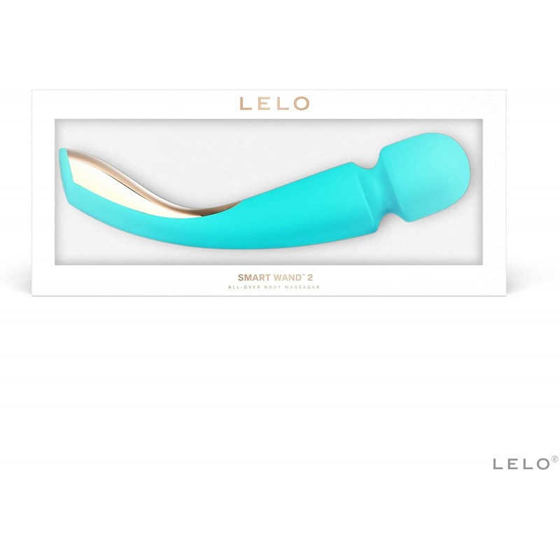 LELO Smart Wand 2 - nagy - akkus, masszírozó vibrátor (türkiz) 40894 termék bemutató kép