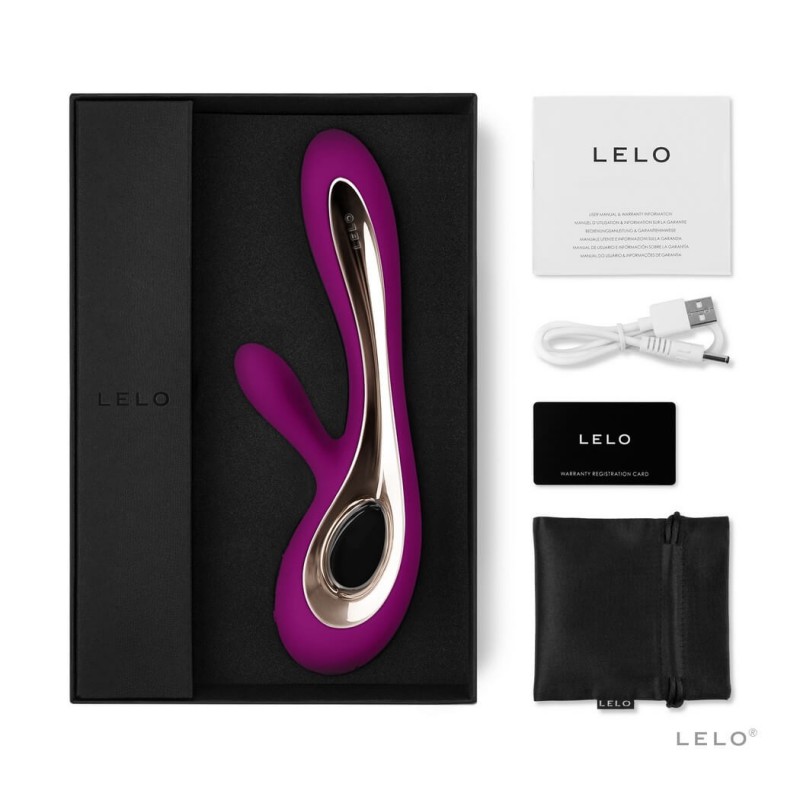 LELO Soraya 2 - vízálló csiklókaros vibrátor (lila) 31686 termék bemutató kép