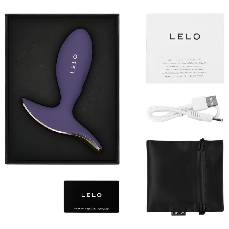 LELO Surfer - App-vezérelt análvibrátor (lila) 127652 termék bemutató kép