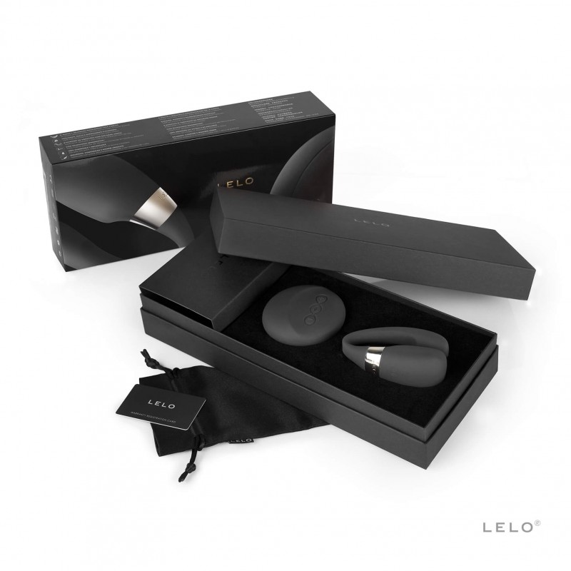 LELO Tiani 3 - szilikon párvibrátor (fekete) 16643 termék bemutató kép