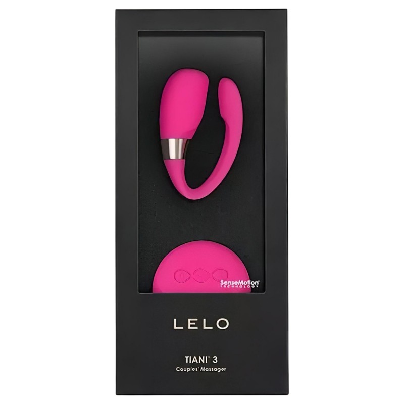LELO Tiani 3 - szilikon párvibrátor pároknak (pink) 156599 termék bemutató kép