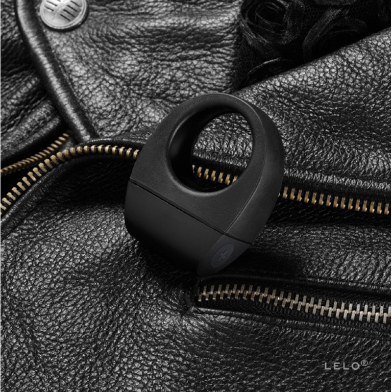 LELO Tor 2 - akkus, vibrációs péniszgyűrű (fekete) 10577 termék bemutató kép