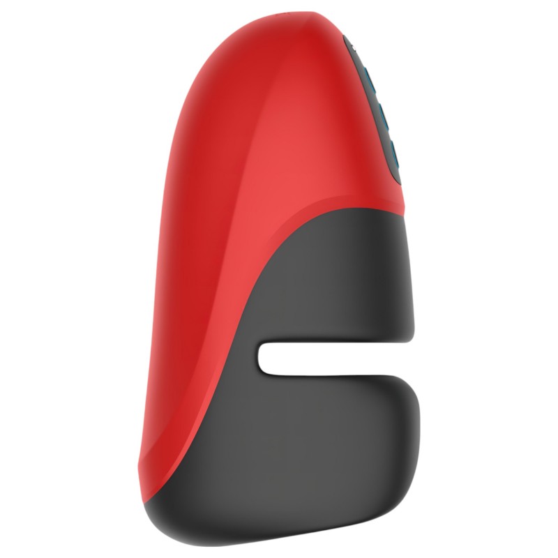 Lena - rezgő-szorító maszturbátor (piros) 117864 termék bemutató kép
