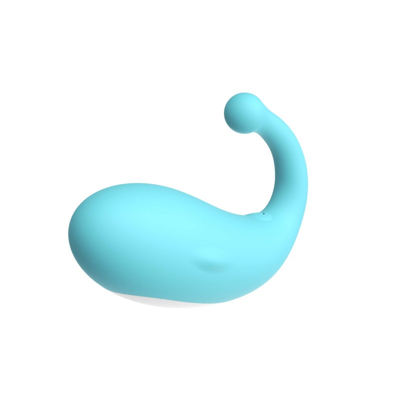 Leopard Whale - okos, akkus, vibrotojás (kék) 84751 termék bemutató kép