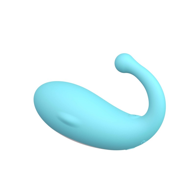 Leopard Whale - okos, akkus, vibrotojás (kék) 84752 termék bemutató kép