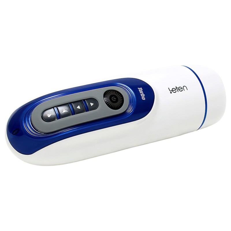 Leten SM390 - nyögő, melegítő maszturbátor (fehér) 121674 termék bemutató kép