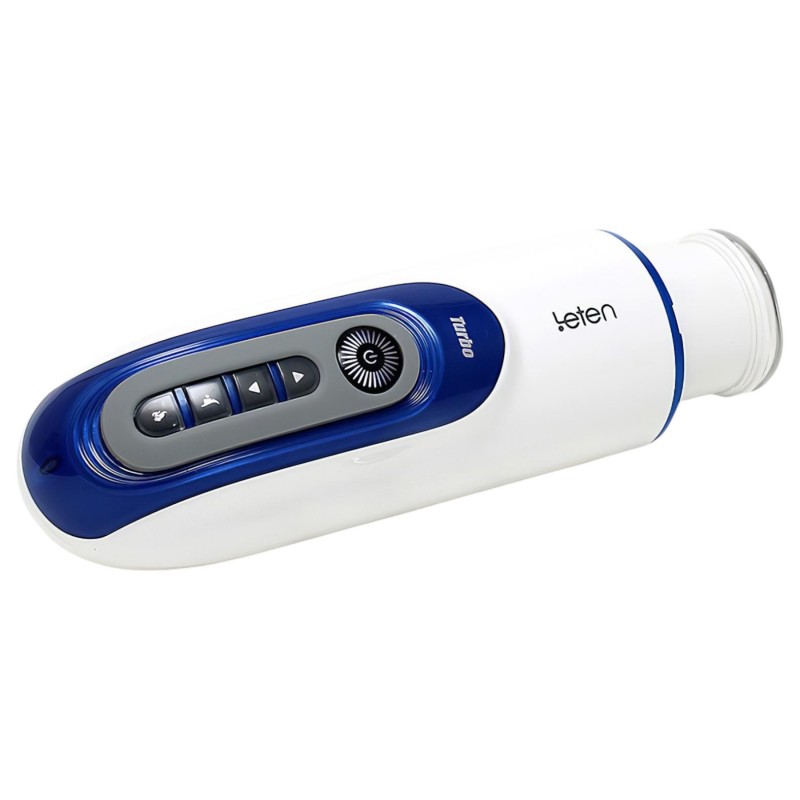 Leten SM390 - nyögő, melegítő maszturbátor (fehér) 121675 termék bemutató kép