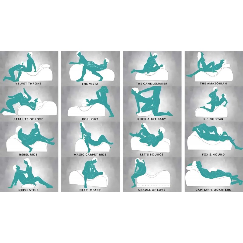 Liberator Esse Lounger - variálható tantra fotel (fekete) 127966 termék bemutató kép