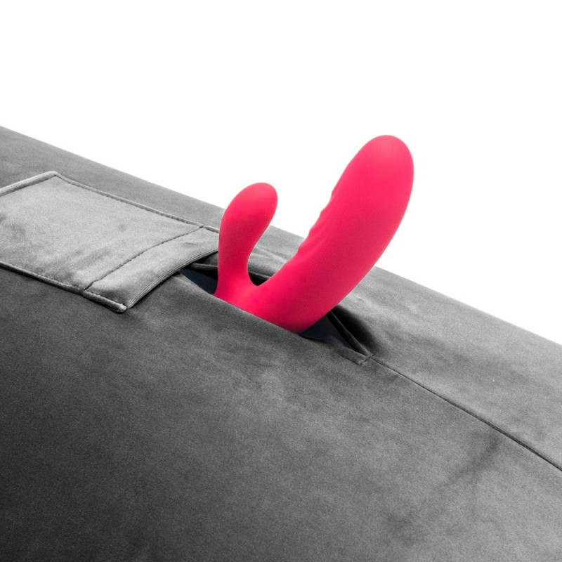 Liberator Humphrey - szexpárna dildótartó zsebbel (fekete) 75889 termék bemutató kép