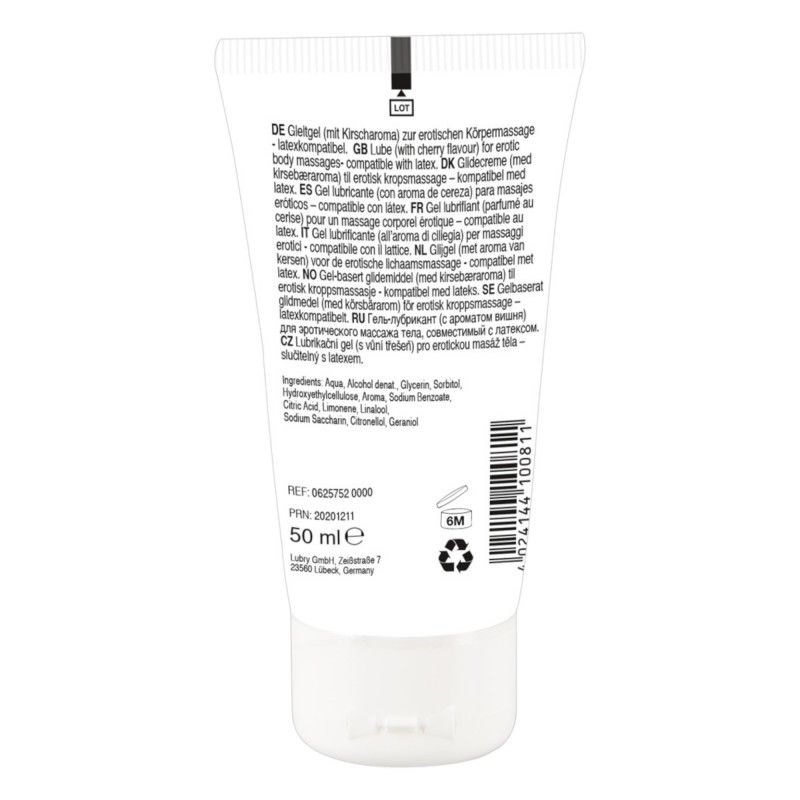 Lick it! - 2in1 ehető síkosító - cseresznye (50ml) 89451 termék bemutató kép